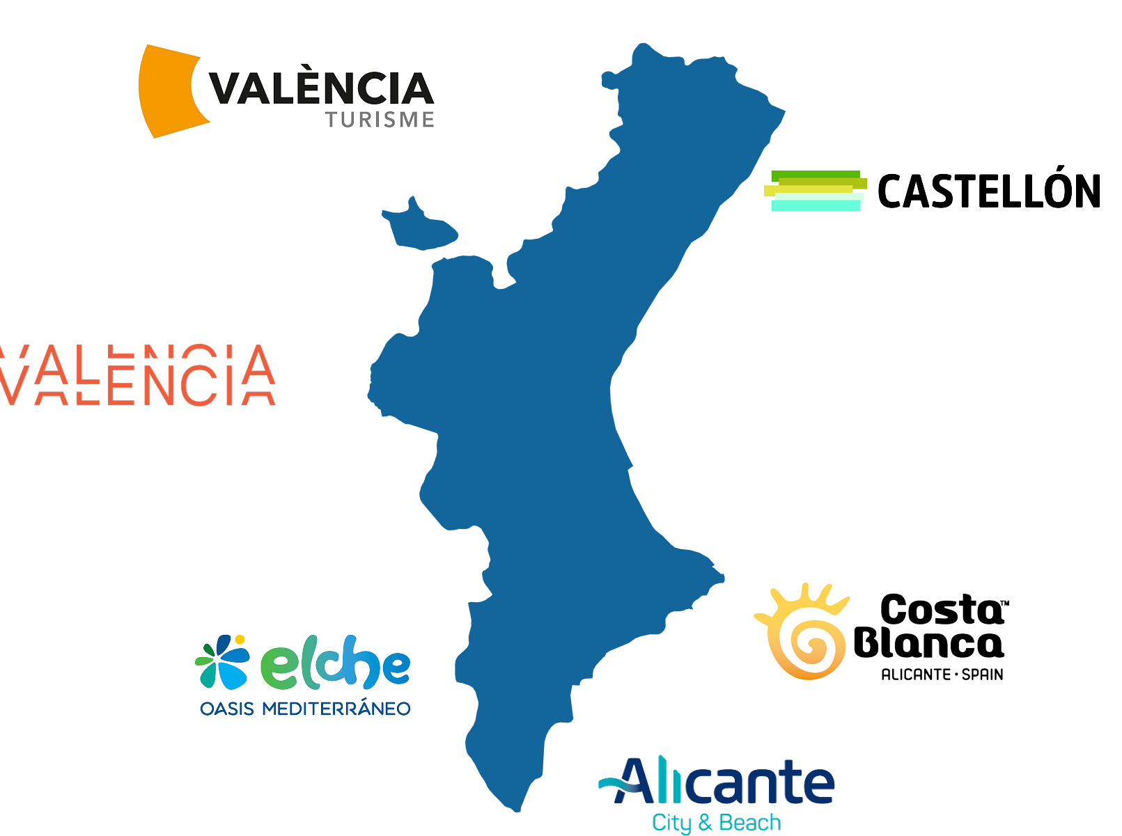 Region of Valencia Map